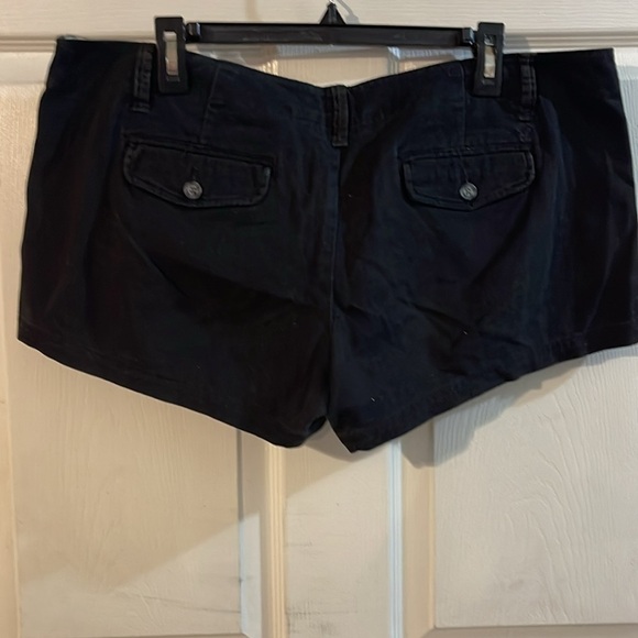 American Eagle Outfitters Women's Dark Blue High Waist Shorts - Picture 4 of 6